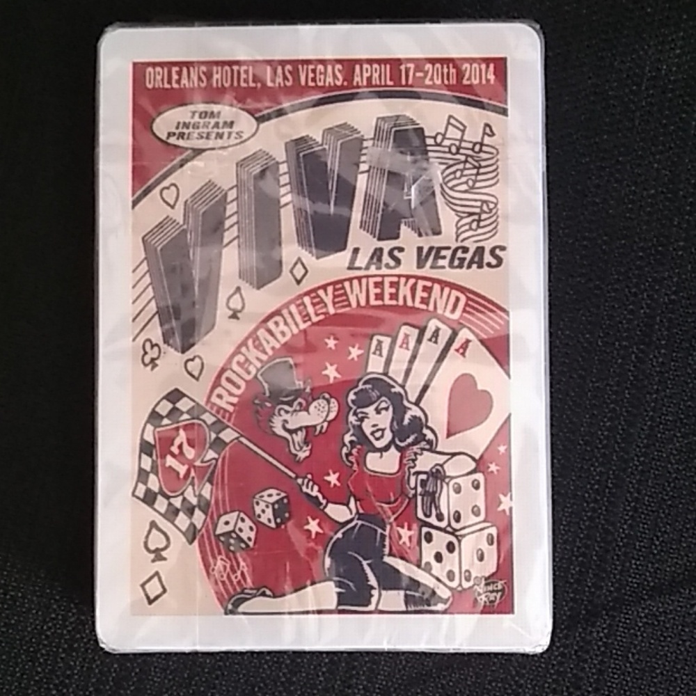 NWT Rockabilly Weekend 2014 deck of cards